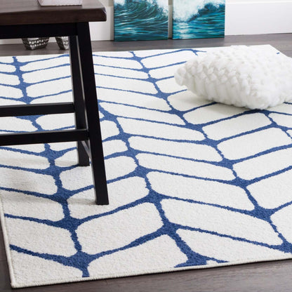 Tapis Lav Arco Bleu 4x6|Carpette Lav Arco bleue 4 x 6|D80GRDJA