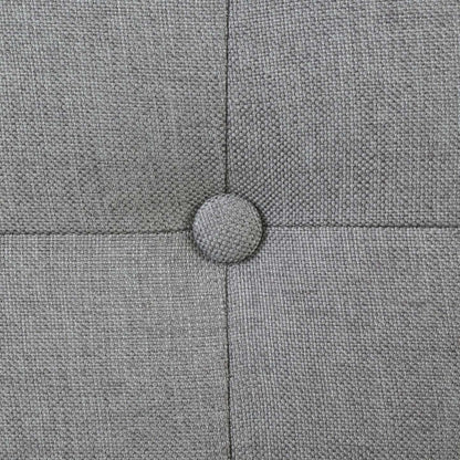 Lit rembourré Fusion Full Complete - Gris clair | D83GS8K3