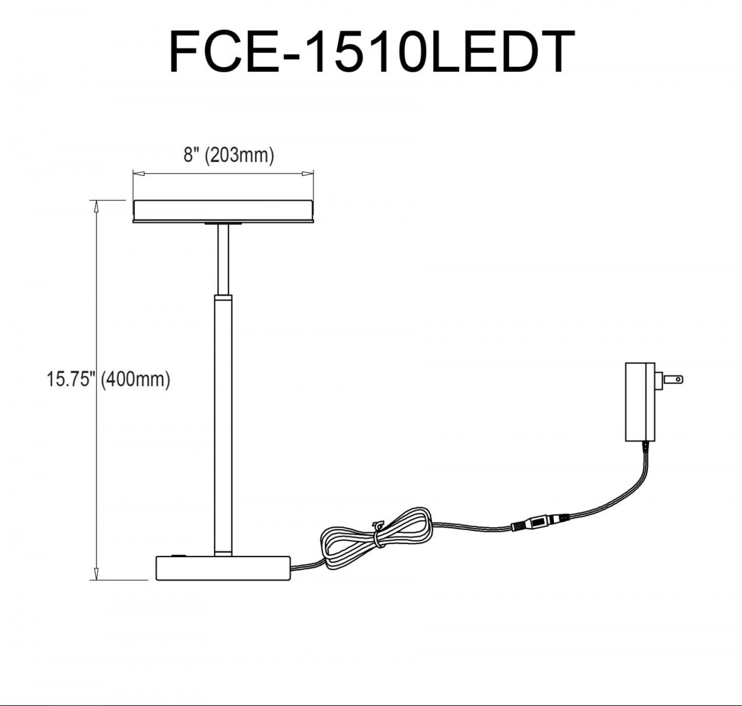 Dainolite Francine Table Lamp 10w Satin Nickel White Acrylic Diffuser|Lampe de table Francine de Dainolite en acrylique blanc qui diffuse la lumière, avec fini nickel satiné et ampoule de 10 W