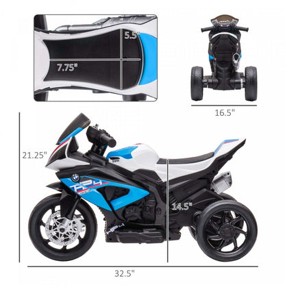 Aosom Porteur De Moto Électrique Pour Enfants 3 Roues Moto Électrique Alimentée Par Batterie 6v Avec Musique | Aosom Porteur De Moto Électrique Pour Enfants Sous Licence BMW HP4 Jouet Moto 3 Roues 6v Alimentée P