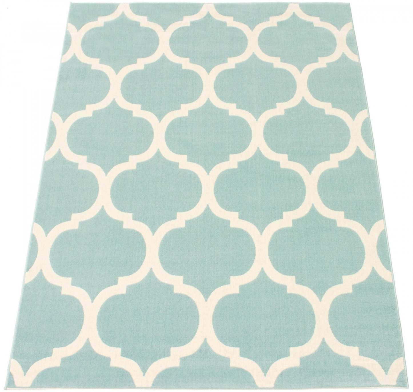Aliya Aqua 3'11 x 5'7 Area Rug|Carpette Aliya turquoise 3 pi 11 po x 5 pi 7 po|D86FQKFN