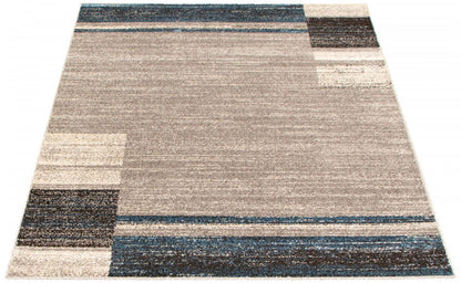Aya gris-bleu tapis d'aire - 5 pi 3 po x 7 pi 3 po|Carpette Aya gris-bleu - 5 pi 3 po x 7 pi 3 po| D26RY22T