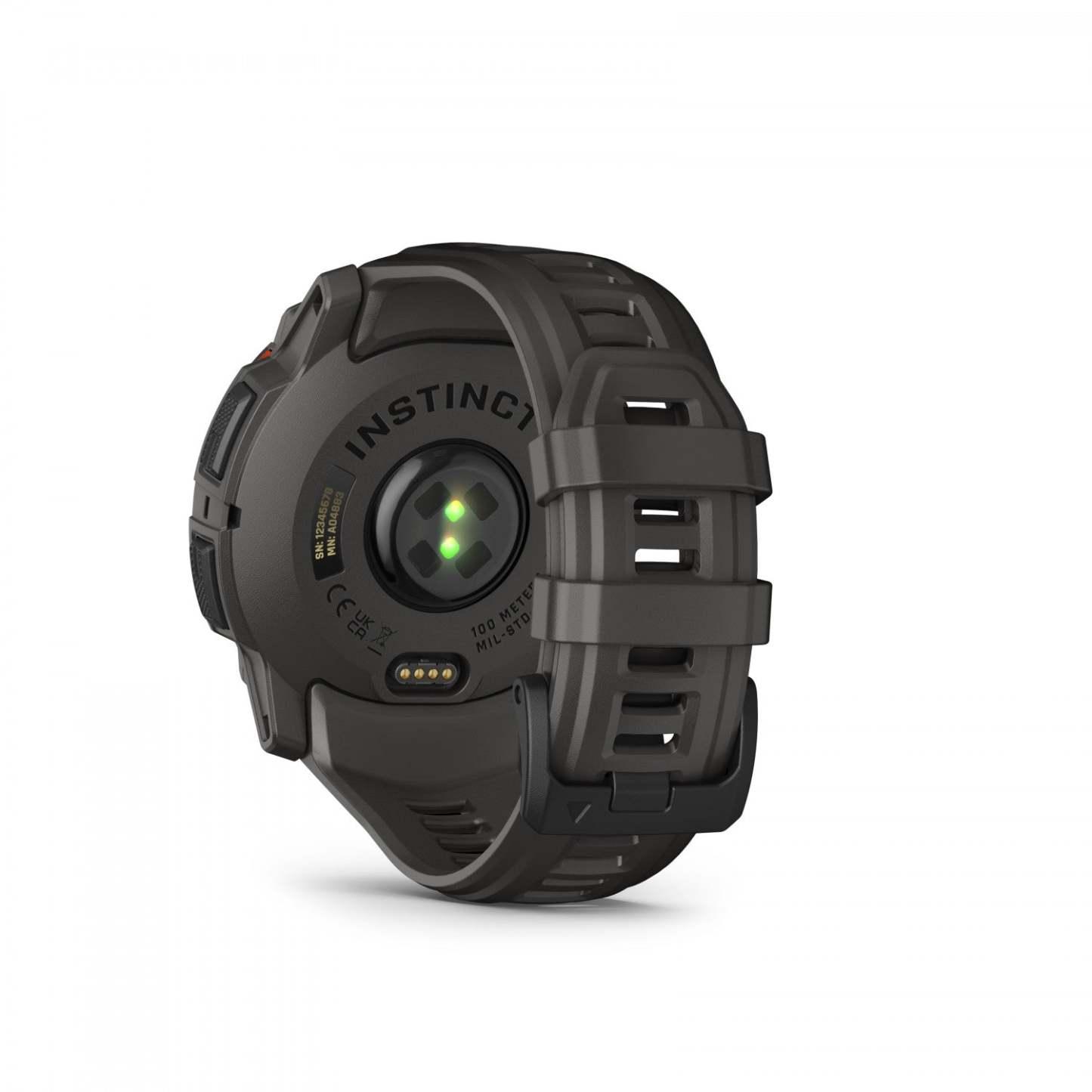 Garmin Instinct 3 Montre Connectée GPS 50 Mm - Spécifications Militaires Robustes 810, Solaire, Boussole, Altimètre Barométrique