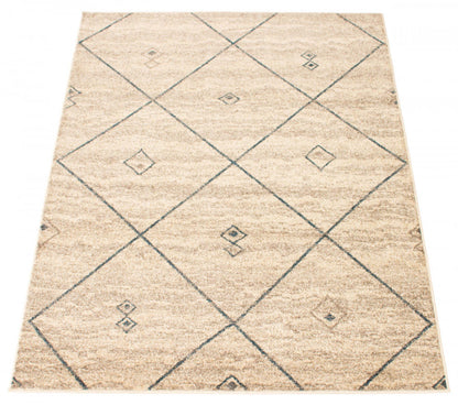 Grande Ivoire/Bleu 6'7 X 9'6 Tapis|Tapis Grande Ivoire / Bleu 6pi 7 po X 9pi 6po| D26AL7ZP|Carpette Grande ivoirebleue 6 pi 7 po x 9 pi 6 po|D26AL7ZP