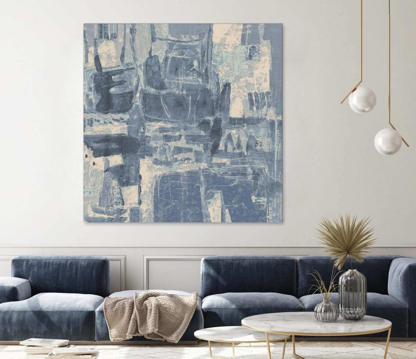 Oxydation Ii Giant Art 54x54 Wall Art|Œuvre d'art murale Giant Art « Oxydation Ii » 54 x 54