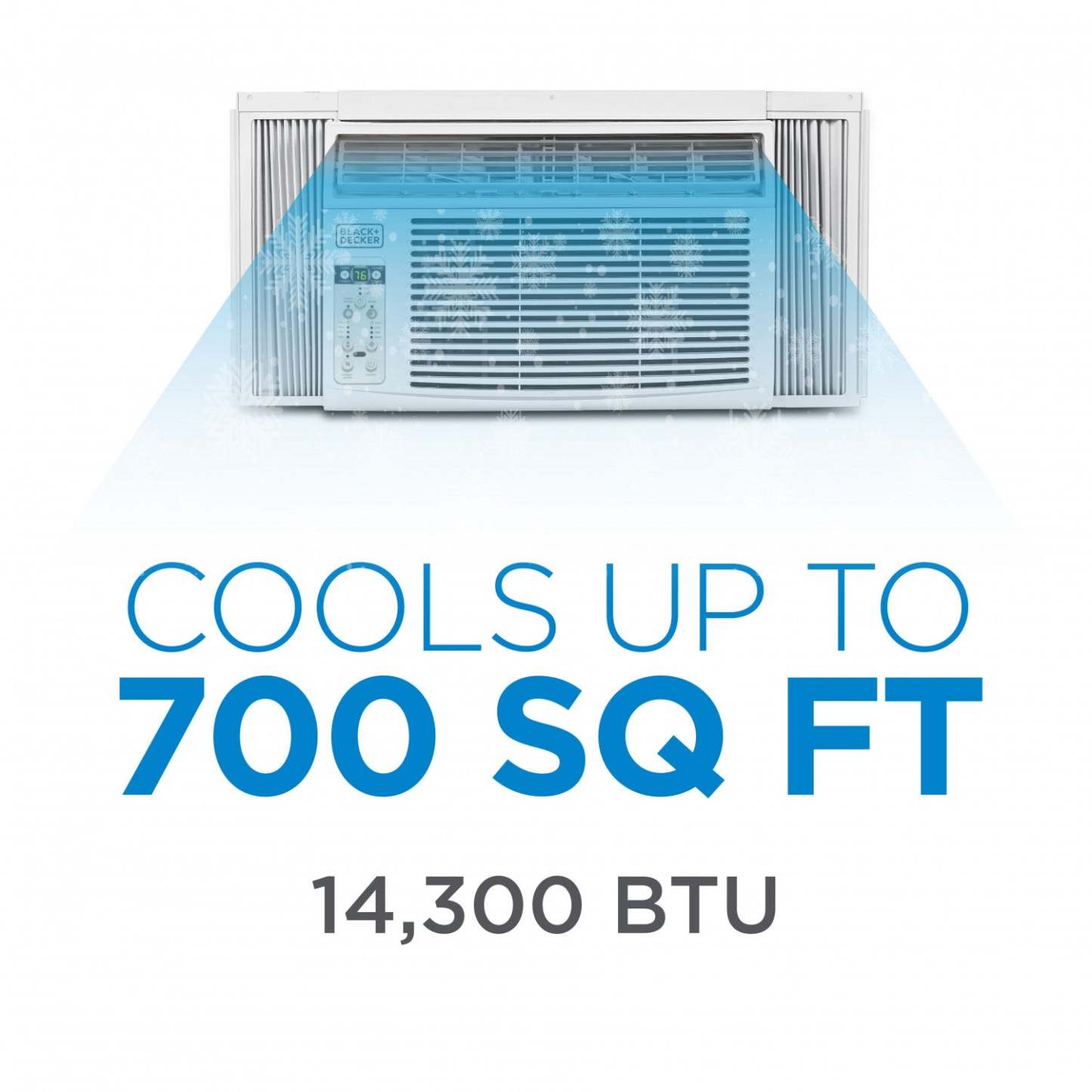 Climatiseur de fenêtre Black+Decker 14 300 BTU - BD145WT6 | Climatiseur de fenêtre Black+Decker de 14 300 BTU - BD145WT6
