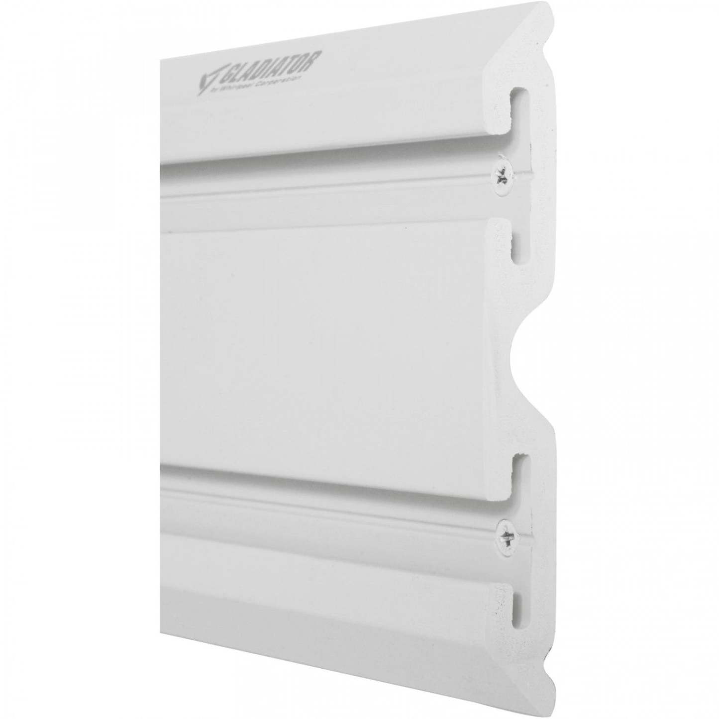 Canaux GearTrackMD de 4 pi de largeur (ensemble de 2) de Gladiator - gris clair