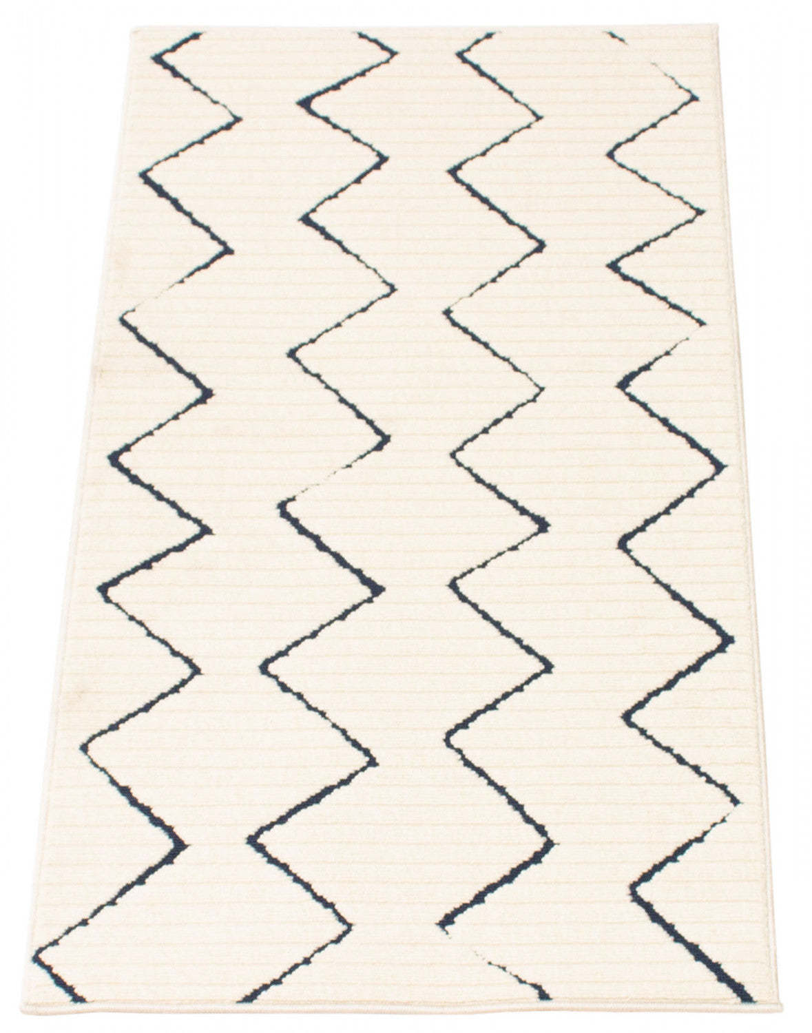 Tapis Kimi Bleu-Ivoire 2'8 x 4'11|Carpette Kimi bleueivoire 2 pi 8 po x 4 pi 11 po|D86FDJ64