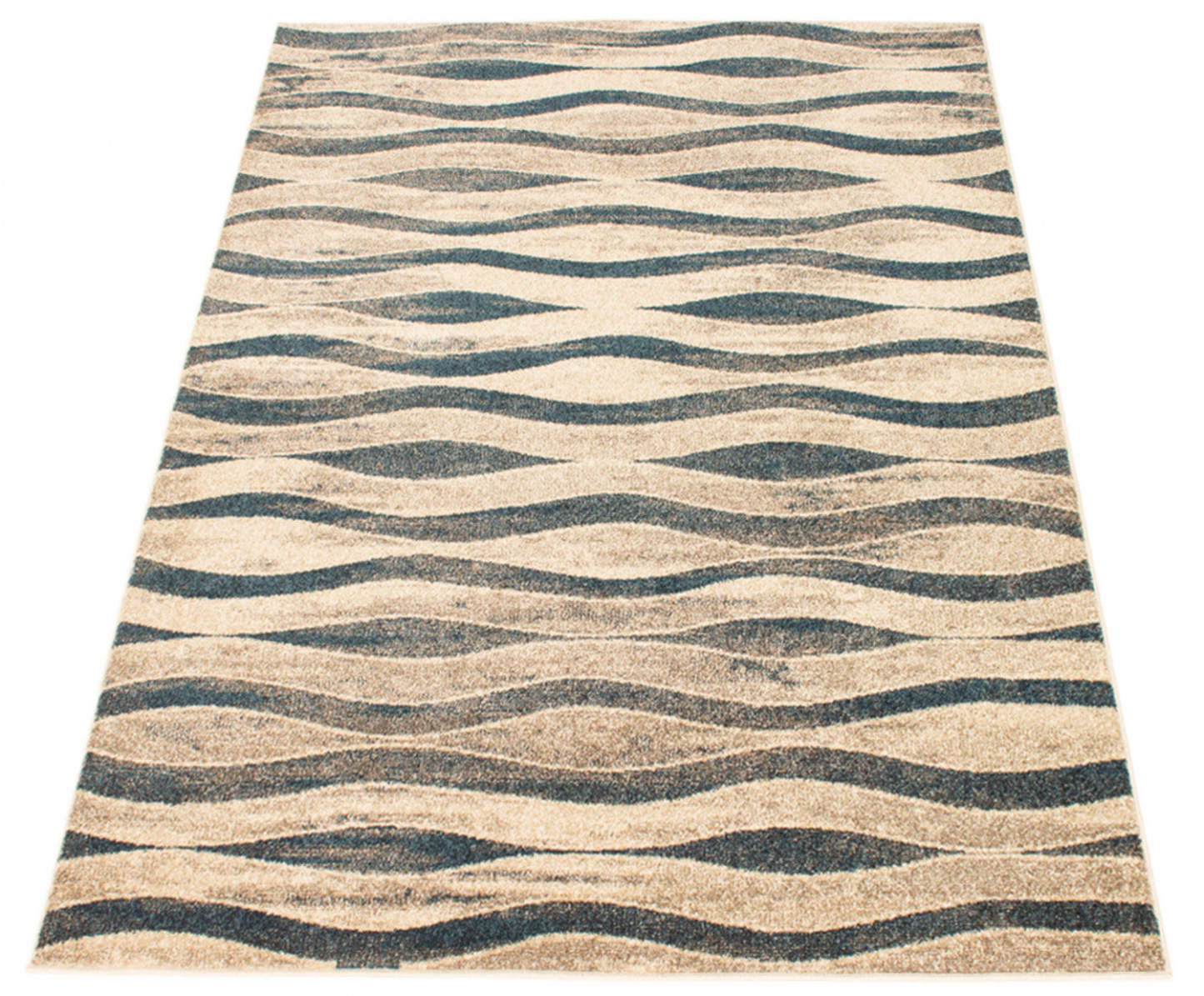 Arusha ivoire / bleu 6'7 x 9'6 tapis de zone|Carpette Arusha ivoirebleu 6 pi 7 po x 9 pi 6 po|D26MK7TQ