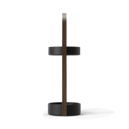 Umbra Modern Steel Bellwood Umbrella Stand - Black and Walnut|Support à parapluie moderne Bellwood de Umbra en acier - noir et noyer