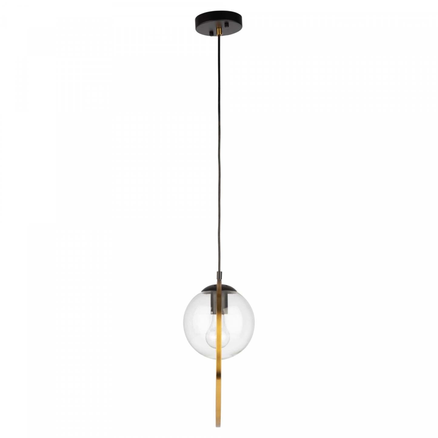 Luminaire suspendu à cordon à 1 lumière Lugano | Luminaire suspendu Lugano à 1 ampoule avec corde | D06HJ0U8