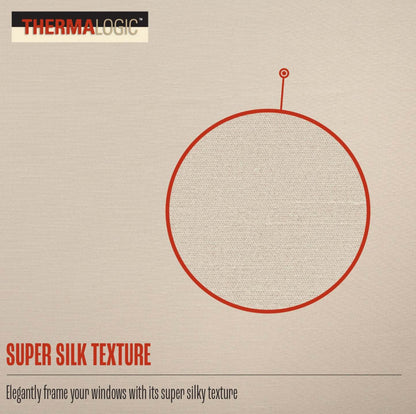 Thermalogic Antique Satin Champagne Room Darkening Grommet Curtain Panel - 52 x 84|Panneau de rideau assombrissant à œillets Antique en satin champagne de Thermalogic - 52 x 84