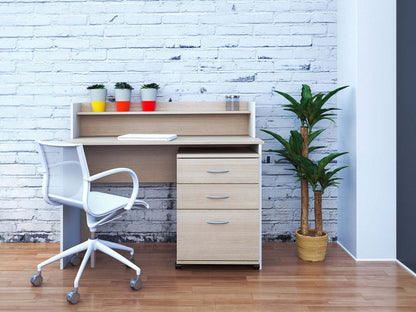 Classeur à 3 tiroirs Nordika - Érable naturel | Classe Nordika à 3 tiroirs - érable naturel | D08HSBXT