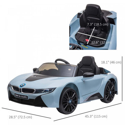 Aosom Voiture Électrique Pour Enfants BMW Coupe Jouet Camion Alimenté Par Batterie Avec Télécommande 2 Sp|Aosom Voiture À Chevaucher Électrique Enfants Compatible 6v BMW i8 Coupé Jouet Alimenté Par Batterie Avec