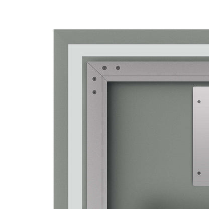 Frielle Silver 42 Mirror|Miroir Frielle de 42 po argenté