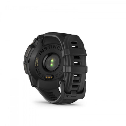 Garmin Instinct 3 Montre Connectée GPS 45 Mm - Spécifications Militaires Robustes 810, Solaire, Boussole, Altimètre Barométrique