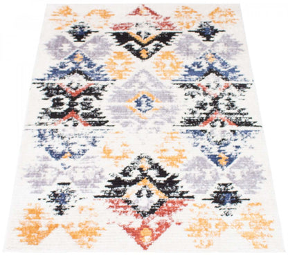 Paloma Kashkuli White Area Rug - 3'11 x 5'11|Carpette Paloma Kashkuli blanche - 3 pi 11 po x 5 pi 11 po|D86F7X3P