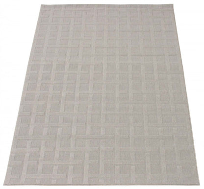 Tapis Brangane Gris 6'7 x 9'6|Carpette Brangane grise 6 pi 7 po x 9 pi 6 po|D86F4RNJ
