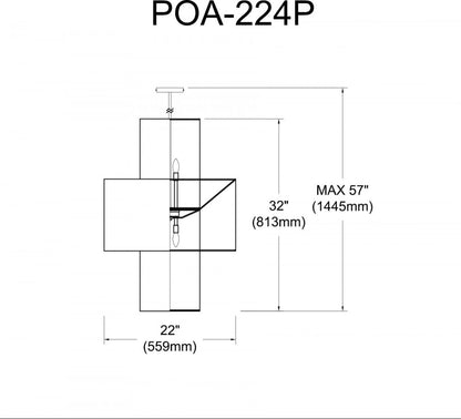 Dainolite Patrona 4 Light Pendant Aged Brass White/Gold/White Shades Lamp|Luminaire suspendu Patrona de Dainolite avec abat-jour blanc et doré, fini laiton vieilli et 4 ampoules