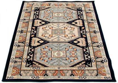 Quincy Navy Blue Area Rug - 7'10 x 10'2|Carpette Quincy bleu marine - 7 pi 10 po x 10 pi 2 po |D2B56RSQ