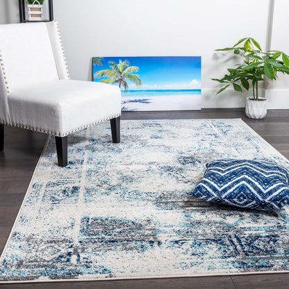 Tapis Roma Tempo Navy 5x8|Carpette Roma Tempo bleu marine 5 x 8|D80GM8IR