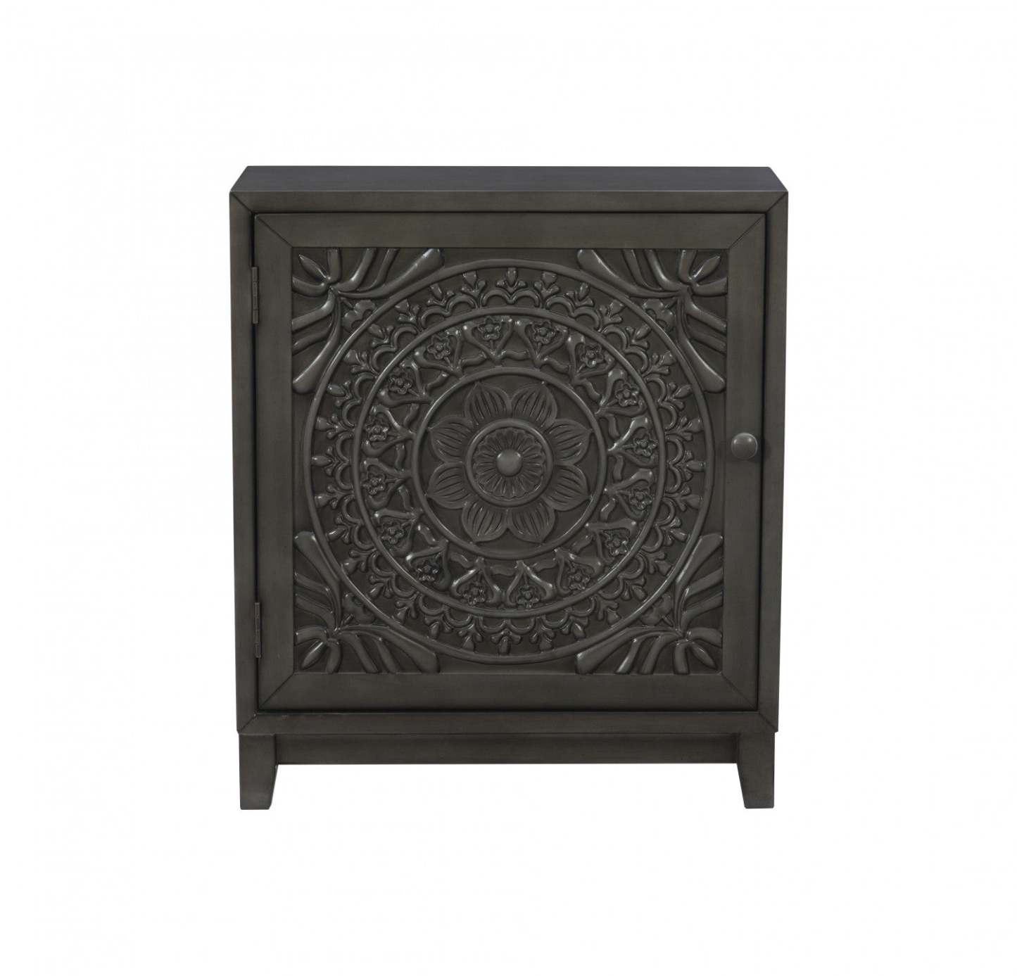 Armoire d'appoint Grace - Gris|Armoire décorative Grace - grise