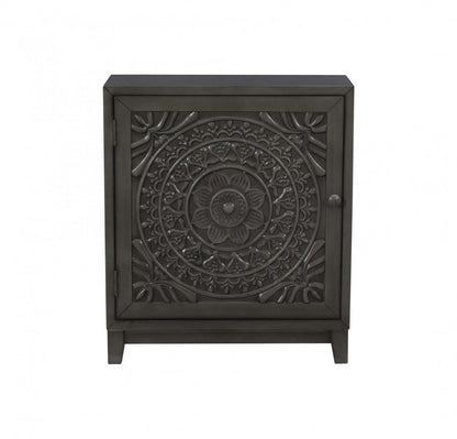 Armoire d'appoint Grace - Gris|Armoire décorative Grace - grise