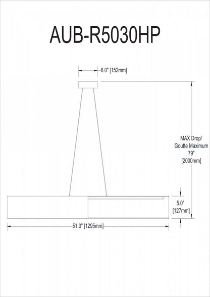 Dainolite Aubrey Horizontal Pendant 30w Oval Aged Brass Finish White/Gold Shade Lamp|Luminaire suspendu horizontal Aubrey de Dainolite ovale avec abat-jour blanc et doré, fini laiton vieilli et ampoule de 30 W