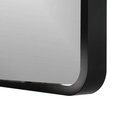 Miroir Harmony noir 25 x 31