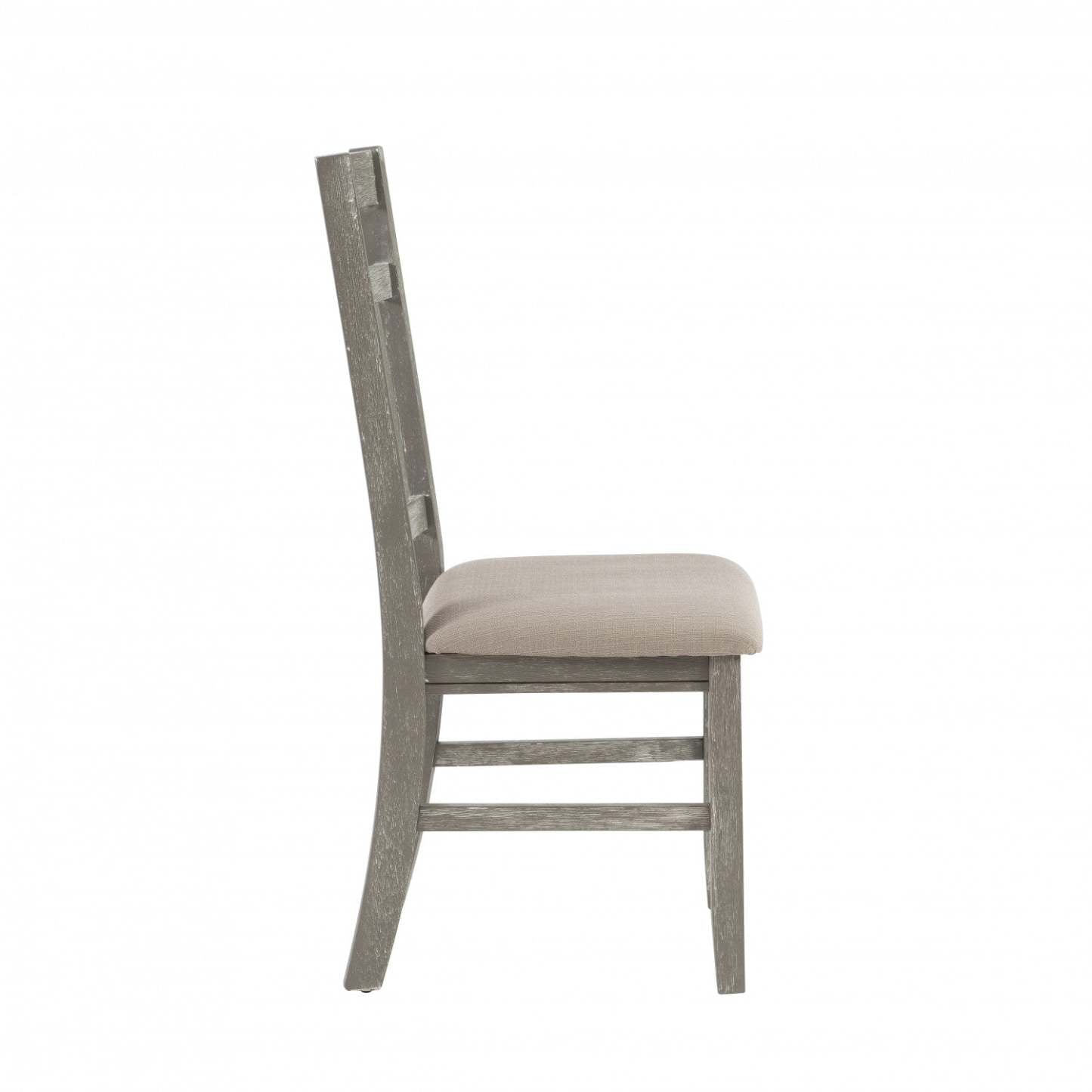 Turino Fabric Weathered Grey Dining Chair - Set of 2|Chaise de salle à manger Turino en tissu gris vieilli - ensemble de 2