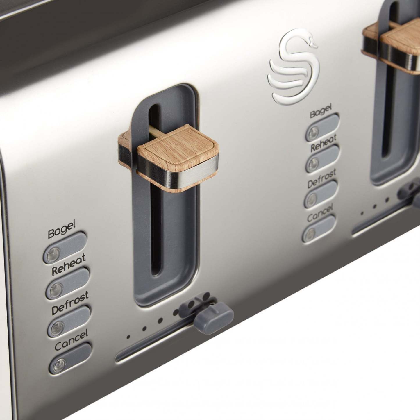 Salton Swan Nordic 4-Slice Toaster - ST14620WHTN|Grille-pain Swan à 4 tranches de style nordique - ST14620WHTN