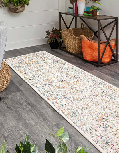 Tapis Lauren ivoire - 2'8 x 8'2 | Tapis Lauren ivoire - 2 pi 8 po x 8 pi 2 po