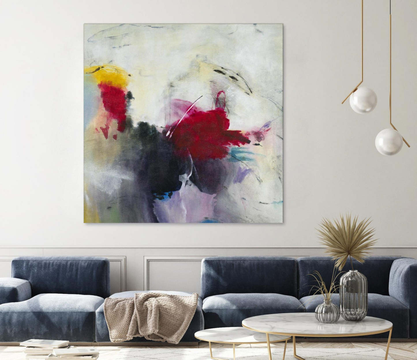 Party Punch Giant Art 54x54 Décoration murale|Œuvre d'art murale Giant Art « Party Punch » 54 x 54