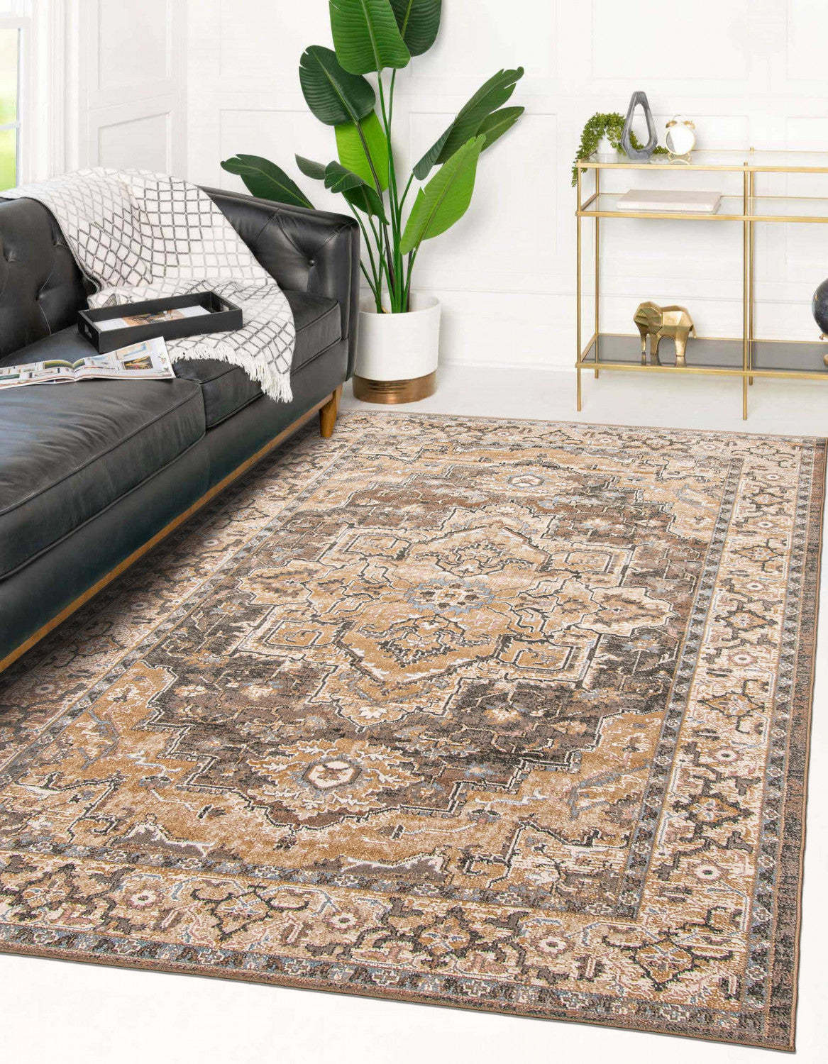 Tapis Ashby Tan - 2,44 m x 3,05 m | Carpette Ashby brun clair - 2,44 m x 3,05 m