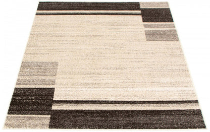 Aya Ivory-Taupe Area Rug - 3'11 x 5'3|Carpette Aya ivoire-Taupe - 3 pi 11 po x 5 pi 3 po| D2ABJGZD