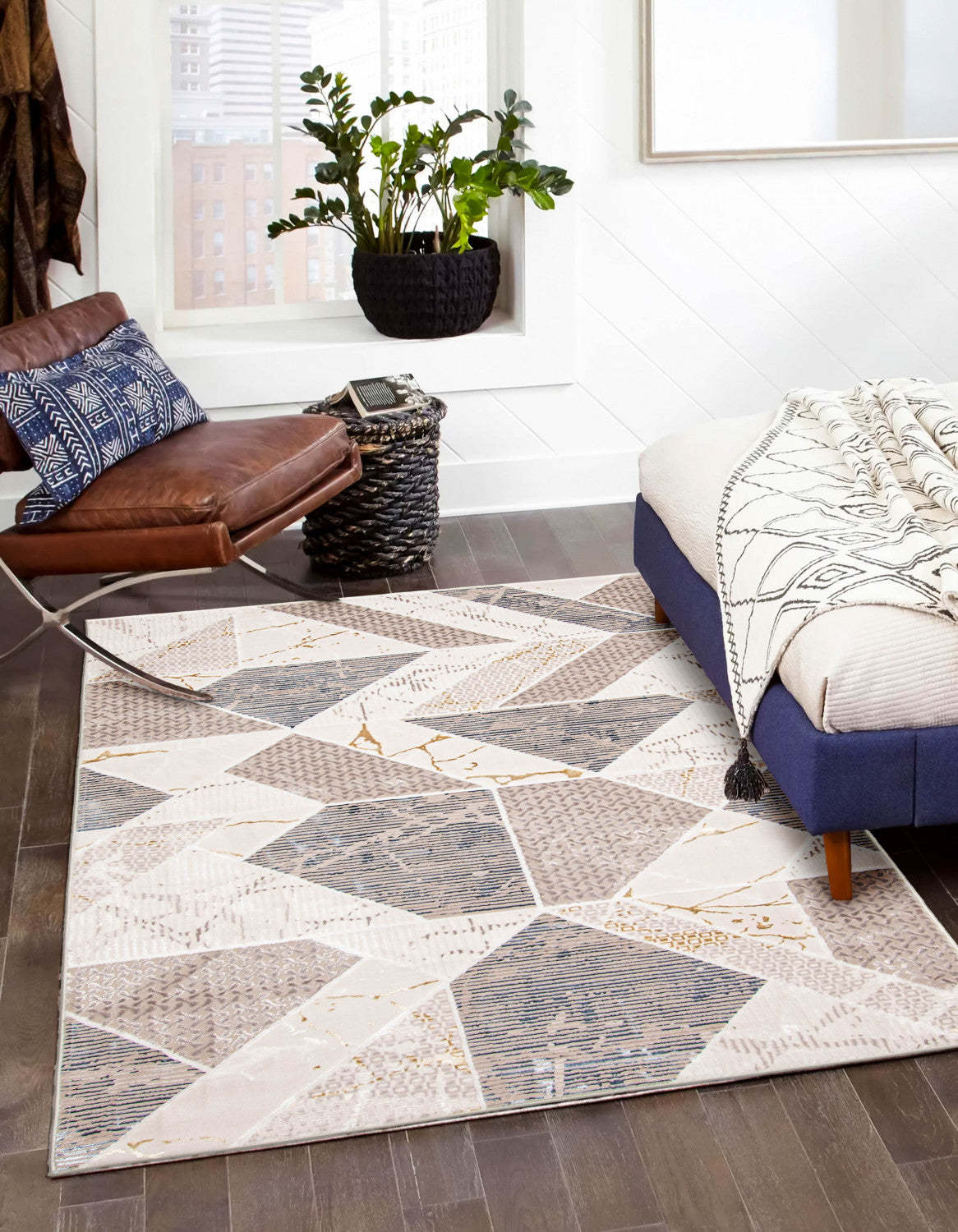 Tapis Paige ivoire - 5'0 X 8'0 | Carpette Paige ivoire - 5 pi 0 po x 8 pi 0 po