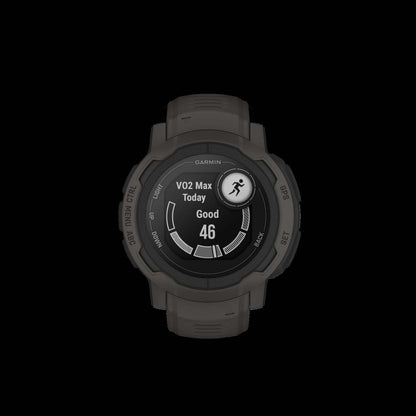 Garmin Instinct® 2 Montre Gps Intelligente - Pour La Randonnée, Le Vélo Avec Support Multi-gnss - Graphite