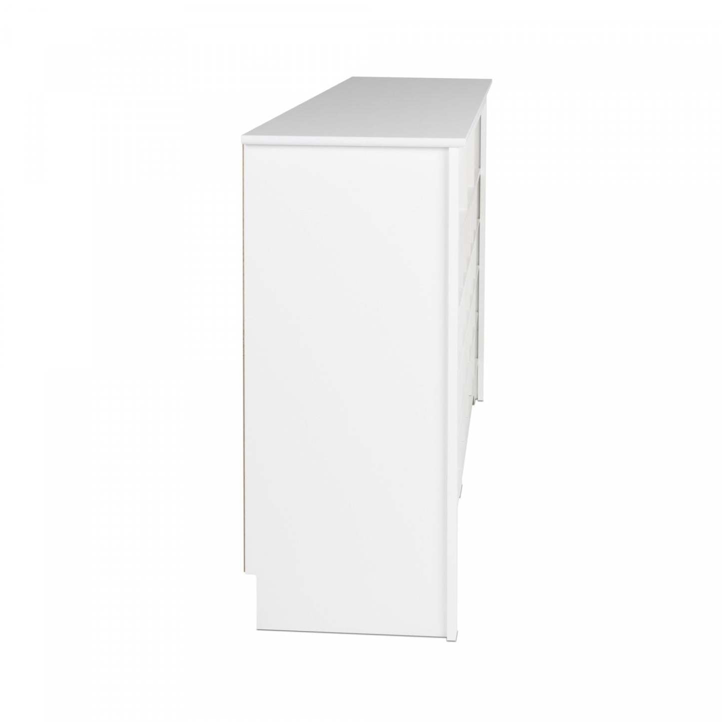 Shoe Cubby Console - White|Console à compartiments pour chaussures - blanche