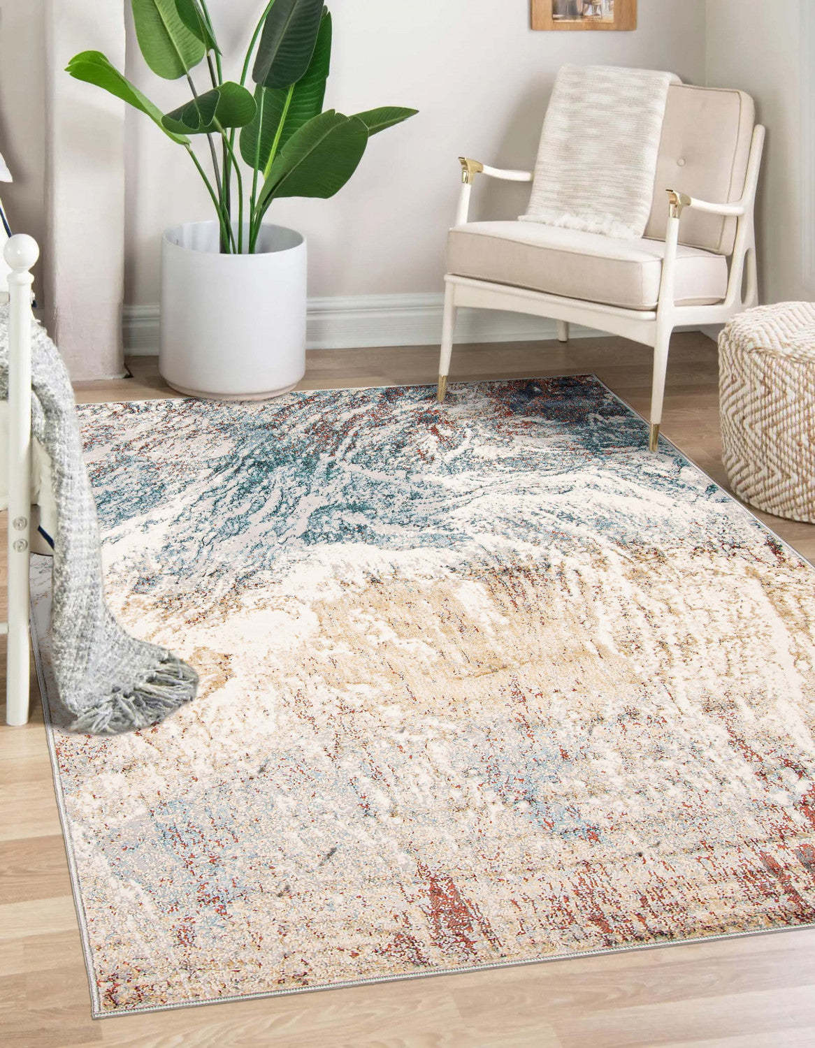 Tapis Tribeca Bleu Sarcelle - 8'0 x 10'0|Carpette Tribeca bleu sarcelle - 8 pi 0 po x 10 pi 0 po