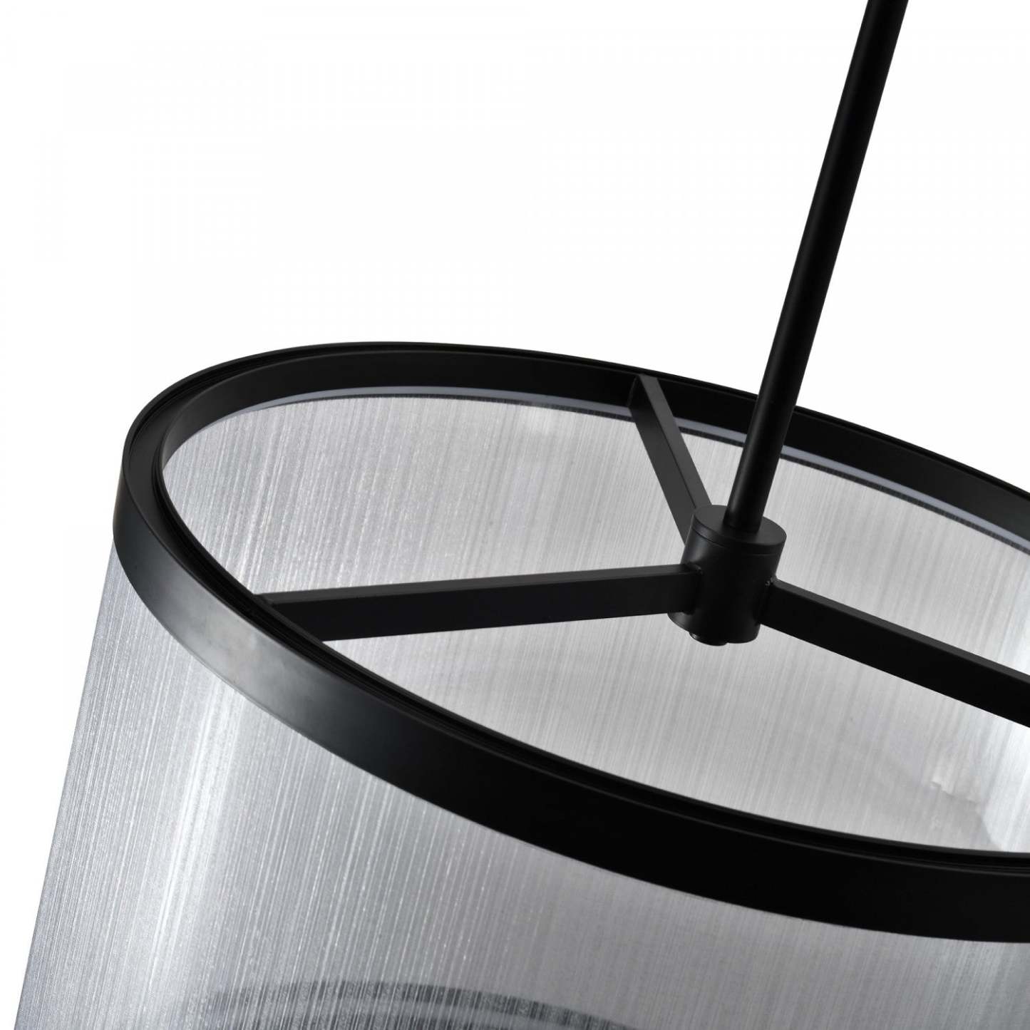 Suspension Cora à LED intégrée, lampe argentée | A Del Integrees Cora, Argent