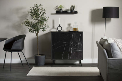 Armoire de rangement Oxford 2 portes - Chêne noir |Armoire de rangement Oxford à 2 portes - chêne noir