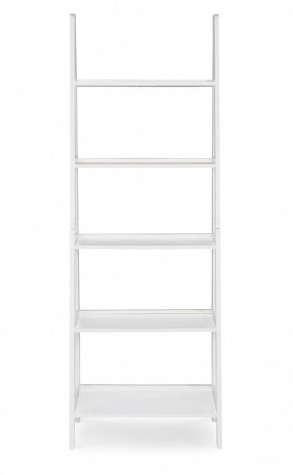 Bibliothèque échelle Acadia - Blanc|Bibliothèque de style échelle Acadia - blanche