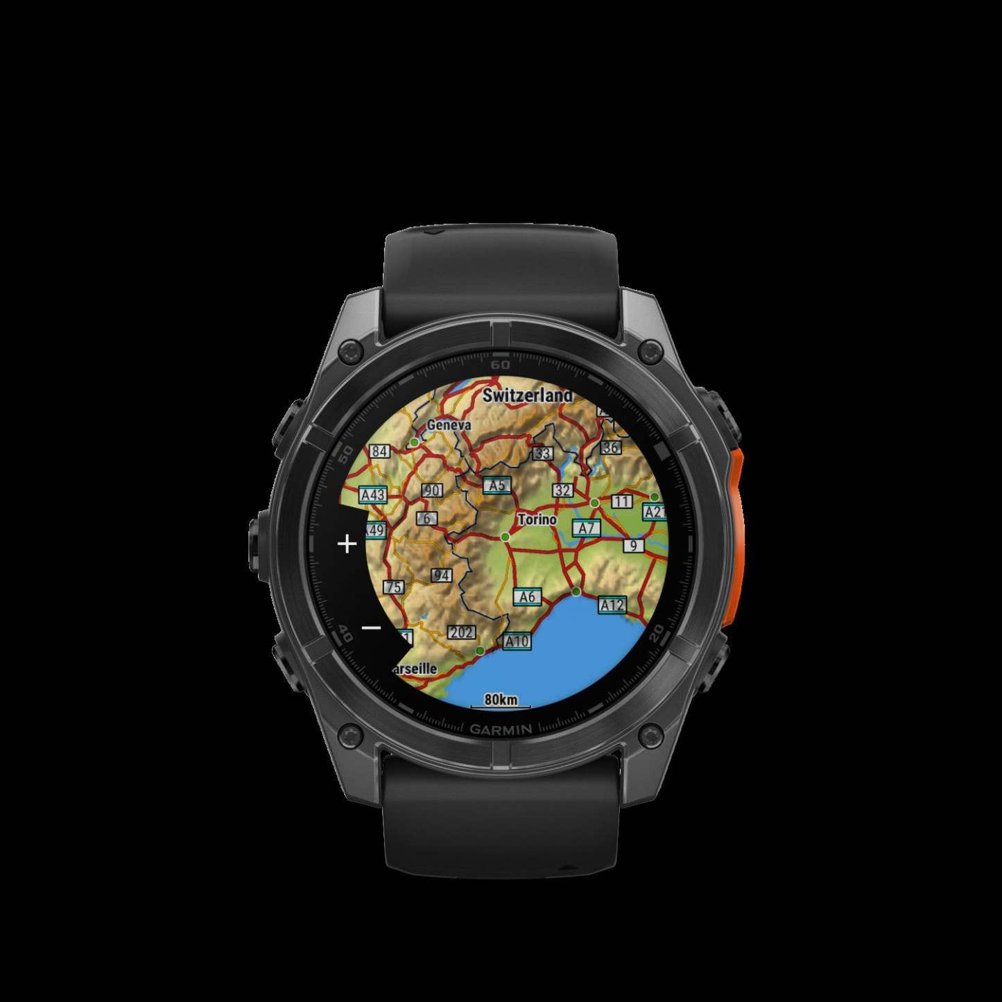 Garmin Fēnix 8 Amoled Smartwatch 51mm - Gps, Boussole, Gyroscope Et Altimètre Barométrique Gris Ardoise | Montre Connectée Garmin Fēnix 8 Amoled 51mm - Gps, Boussole, Gyroscope Et Altimètre Barométrique