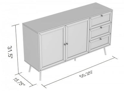 Coffre de Rangement avec 3 Tiroirs – Aspect Bois Brun Durable | Commode verticale de rangement avec 3 tiroirs - aspect de bois brun durable