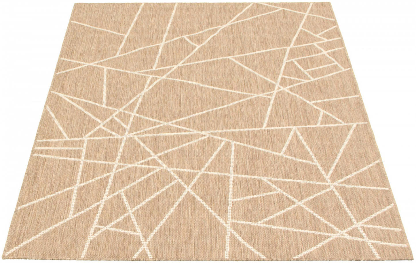 Tapis Sadie Abstract Taupe-Champagne - 2,39 m x 3,10 m | D2AWI30A