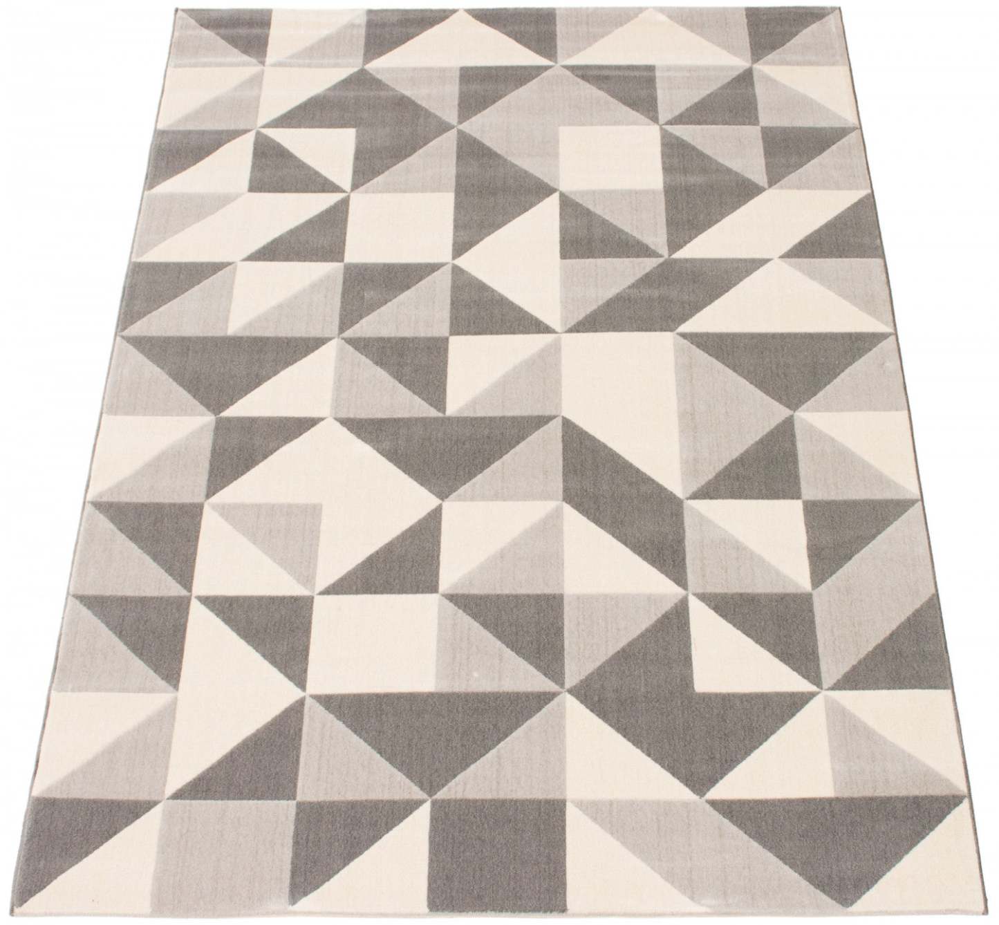 Nuria grise 3 pi 11 po x 5 pi 7 po|Carpette Nuria Grey 3'11 x 5'7|D86FIBBI