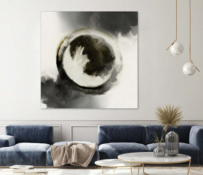 Œuvre d'art murale géante « Smokey Circumference » 54 x 54