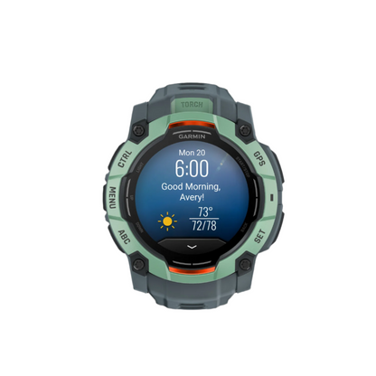 Garmin Instinct 3 Amoled Smartwatch 50 Mm - Rugged Militart Spec 810, Compass, Barometric Altimeter | Montre Connectée Garmin Instinct 3 Amoled 50 Mm - Spécifications Militaires Robustes 810, Boussole,