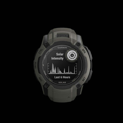 Garmin Instinct® 2x Solar Gps Montre Connectée - Suivi De La Santé Et De La Condition Physique Avec Multi-bande Gnss - Moss