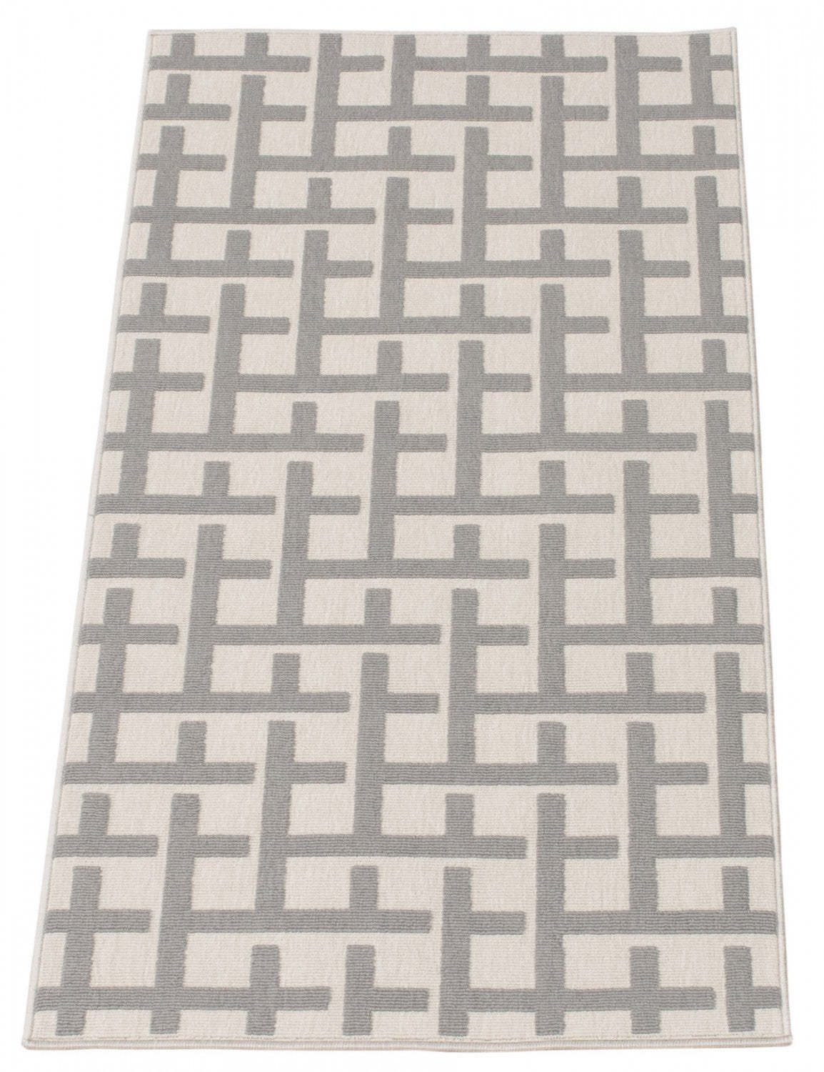 Tapis Brangane gris clair 2'8 x 4'11 | D86FHA34